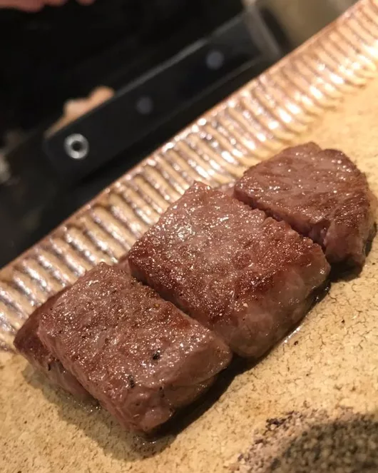 고베 소고기 저녁 코스 고베 소고기 등심 120g